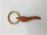 Portachiavi Daniela De Marchi O Sole mio in Ottone PC8008 ORO